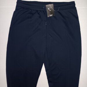 BLACK ICE NAVY DRAWSTRING POCKET JOGGERS/SWEATPANTS